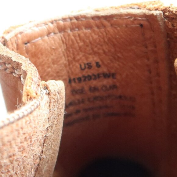 Kodiak Tan Nubuck Leather Low-Rider Original Pull-on Chelsea Ankle Boots Booties - Picture 8 of 16